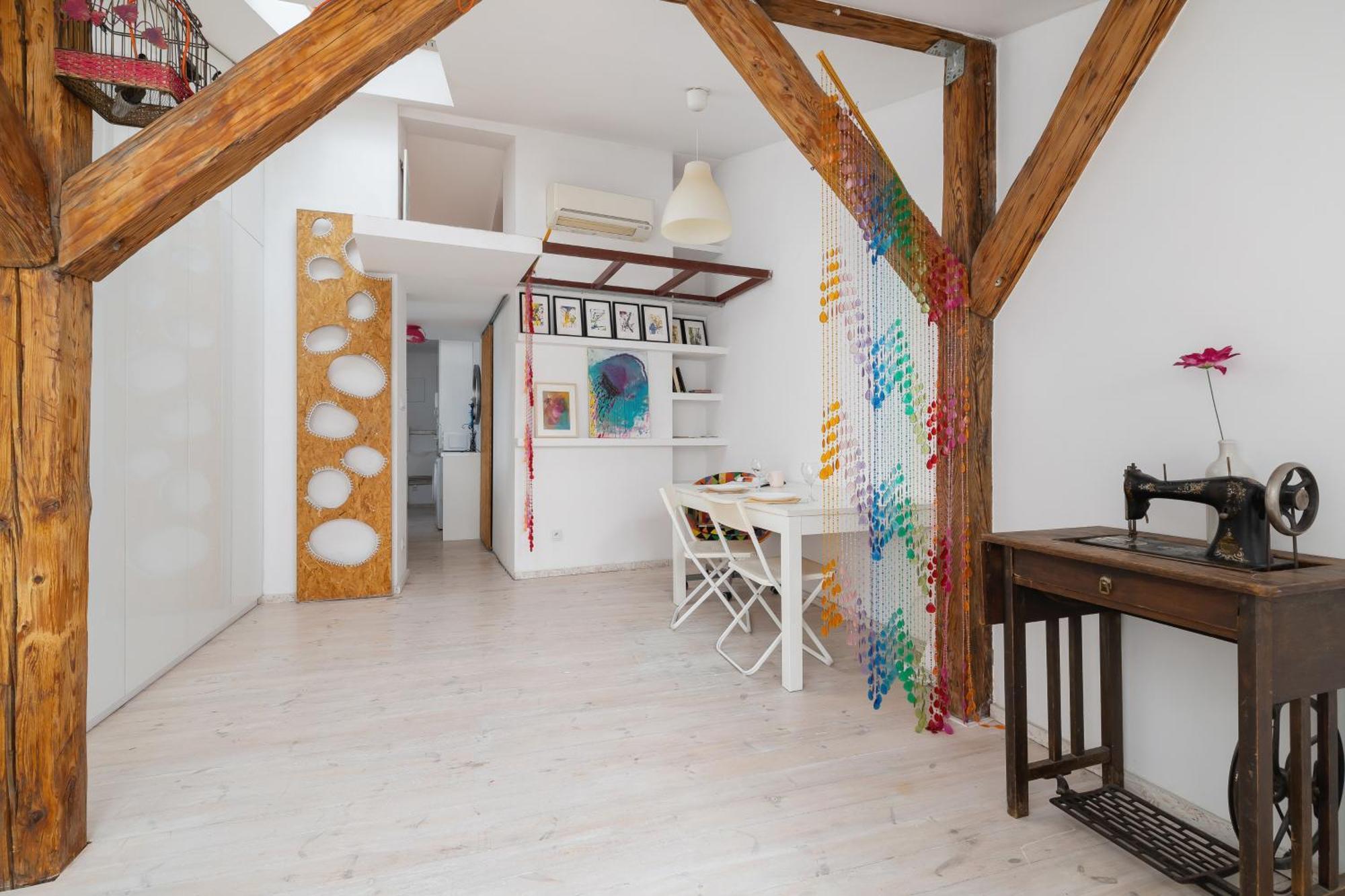 Klimatyzowane Do Pracy Zdalnej W Centrum Krakowa Z Antresola I Wanna By Renters Apartament
