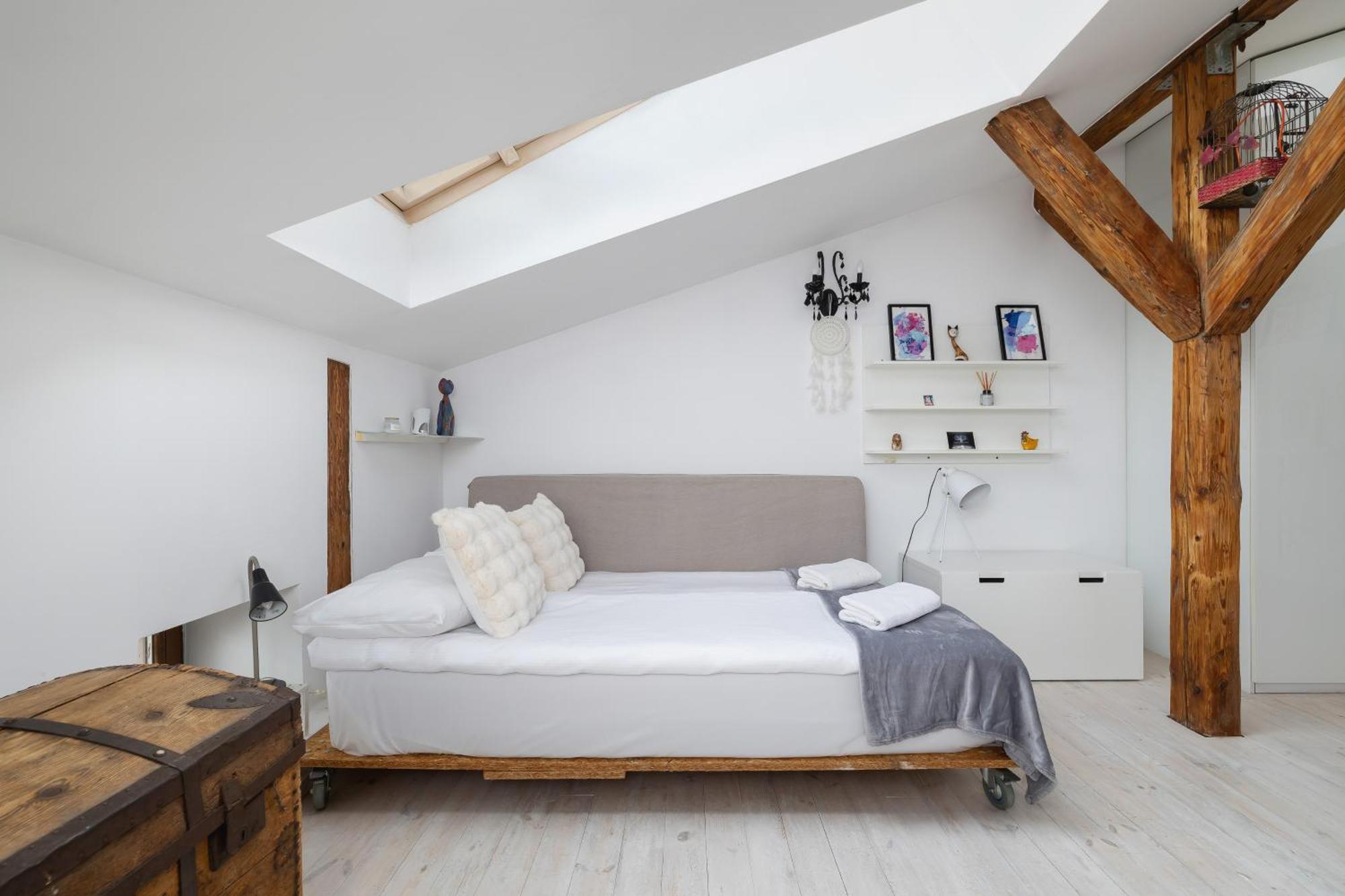 Apartament Klimatyzowane Do Pracy Zdalnej W Centrum Krakowa Z Antresola I Wanna By Renters *